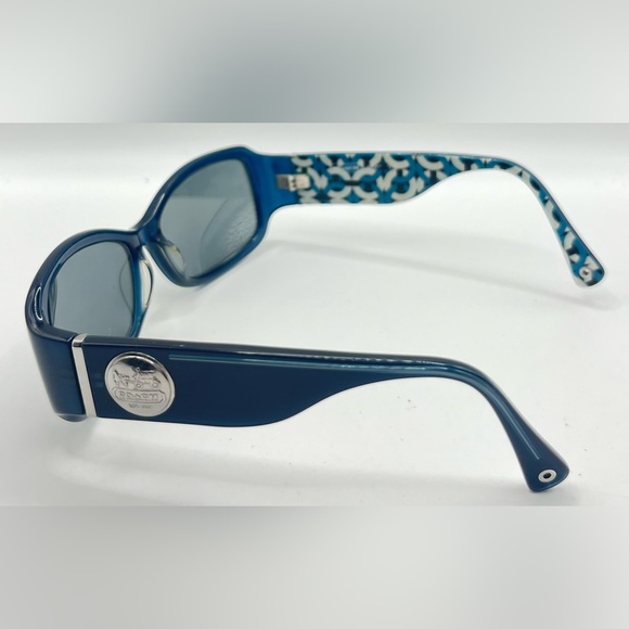 Coach S2009 Blue Oval Sunglasses Frames Only - Picture 5 of 8